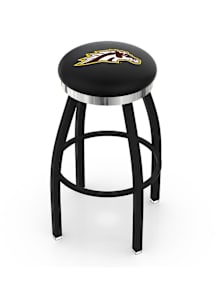 Western Michigan Broncos Chrome Seat Pub Stool - Black