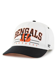 47 Cincinnati Bengals 2T Roscoe Rope Hitch Adjustable Hat - White