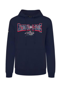 Levelwear  Mens Navy Blue Podium 25 MLB ASG Long Sleeve Hoodie