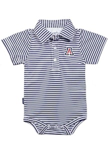 Arizona Wildcats Baby Navy Blue Carson Short Sleeve One Piece Polo
