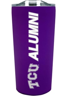 TCU Horned Frogs 18oz Soft Touch Alumni Stainless Steel Tumbler - Purple