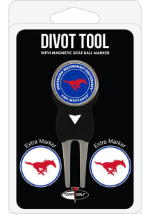 SMU Mustangs 3 Pack Ball Marker Divot Tool