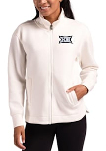 Cutter and Buck Big 12 Womens White Roam Light Weight Jacket