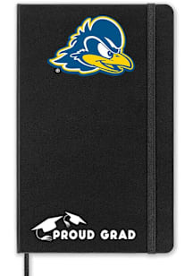 Delaware Fightin' Blue Hens Proud Grad Notebook and Folder - Black