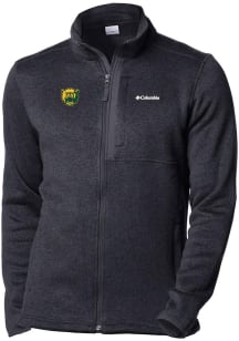 Columbia Baylor Bears Mens Black Heat Seal Sweater Weather Medium Weight Jacket