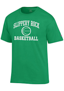 Champion Slippery Rock Green Basketball Jersey Short Sleeve T Shirt