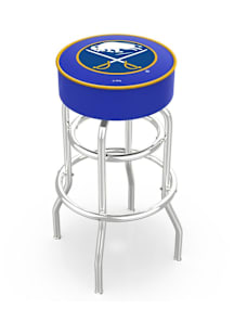 Buffalo Sabres Double-Ring Swivel Pub Stool - Black