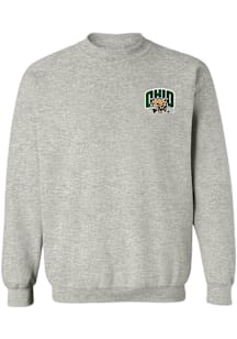 Vive La Fete Ohio Bobcats Womens Grey Impressions Crew Sweatshirt