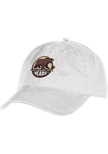 Colosseum Hersey Bears 310 Unstructured Dad Hat Adjustable Hat - White