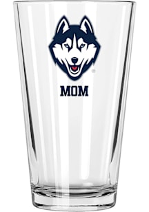UConn Huskies Mom 16oz Pint Glass - White