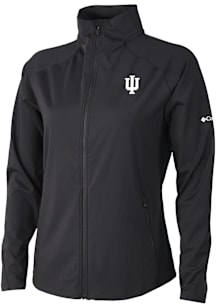 Columbia Indiana Hoosiers Womens Black Fairway Friends Light Weight Jacket