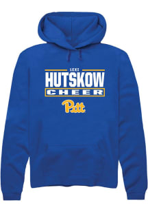 Lexi Hutskow Rally Mens Blue Pitt Panthers NIL Stacked Box Player Hood