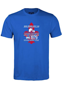 Levelwear Quebec Nordiques Youth Blue Richmond Jr Acumen Short Sleeve T-Shirt