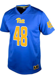 Nico Crawford Genuine Collective Mens Blue Pitt Panthers NIL Football Jersey