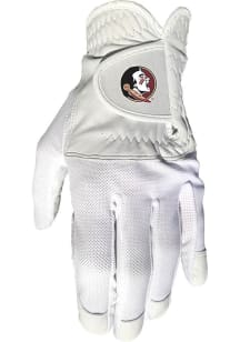 Florida State Seminoles White Cool Mesh Golf Gloves