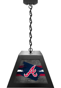 Atlanta Braves Pendant Black Billiard Lamp