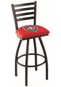 New Mexico Lobos High Back Swivel Pub Stool - Black
