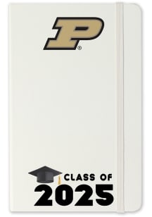 White Purdue Boilermakers Class of 25 team logo Notebook and Folder