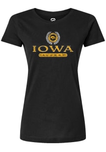 Iowa Hawkeyes Black Summit Sportswear Alumni Short Sleeve T-Shirt
