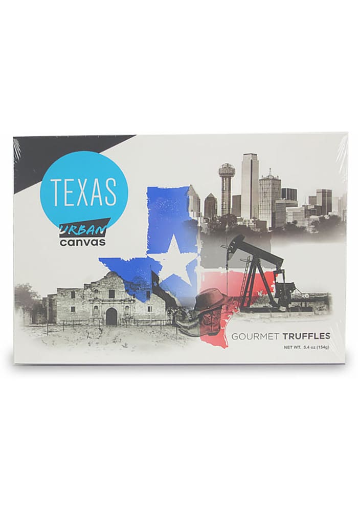 Texas 5.4oz Urban Canvas Truffle Box Candy