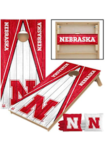 Nebraska Cornhuskers 2x3 Weathered Cornhole Board Set Tailgate Game