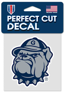 Georgetown Hoyas Logo Graphic Auto Decal - Navy Blue