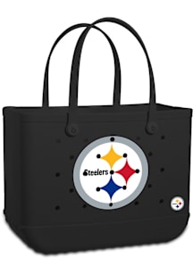 Pittsburgh Steelers Black Large Bogg Bag Tote