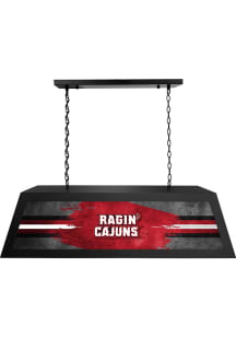 Louisiana Ragin' Cajuns Long Black Billiard Lamp