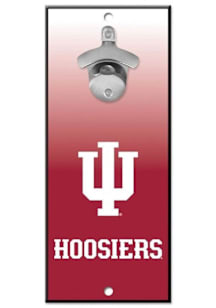 Indiana Hoosiers 5x11 Wood Sign Sign - Crimson