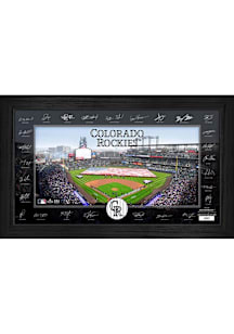 Colorado Rockies 2025 Signature Field Plaque