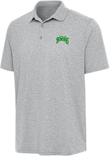 Antigua Tampa Bay Rowdies Mens Grey Par 3 Short Sleeve Polo