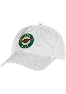 Colosseum Iowa Wild 310 Unstructured Dad Adjustable Hat - White
