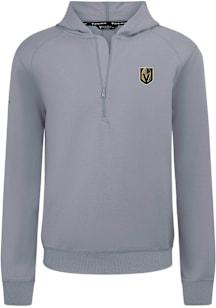 Levelwear Vegas Golden Knights Mens Grey Technic 3D Embroidered Patch Medium Weight Jacket