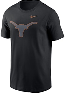 Nike Texas Longhorns Black Color Pop Short Sleeve T Shirt