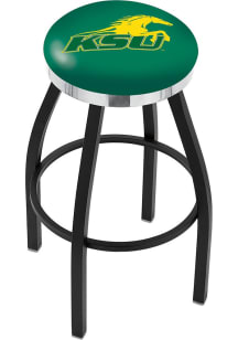 Kentucky State University Chrome Seat Pub Stool - Black