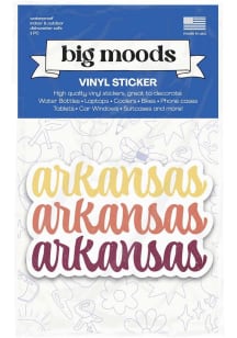 Arkansas Triple Name State Stickers