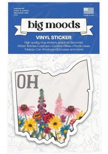 Ohio Painterly Pattern Stickers - White
