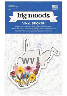 West Virginia Painterly Pattern Stickers