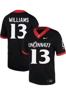 Patrick Williams Nike Mens Black Cincinnati Bearcats NIL Football Jersey