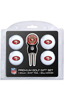San Francisco 49ers Divot Tool 4 Pack Golf Gift Set