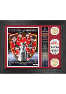 Florida Panthers 2025 Stanley Cup Champions Banner Plaque