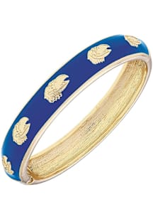 Kansas Jayhawks Logo Hinge Womens Bracelet