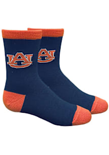 Auburn Tigers Quarter Baby Quarter Socks