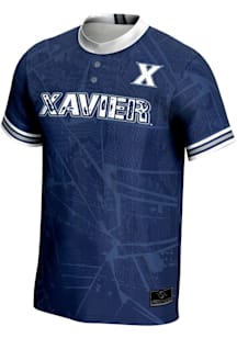 ProSphere Xavier Musketeers Youth Navy Blue Vigor Jersey