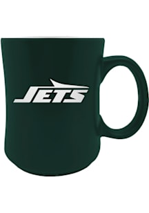 New York Jets 19oz Laser Etch Ceramic Mug - Kelly Green