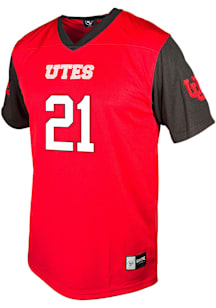Nathan Tilmon  Genuine Collective Utah Utes Red Football NIL Football Jersey
