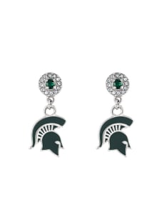 Michigan State Spartans Dangle Womens Earrings