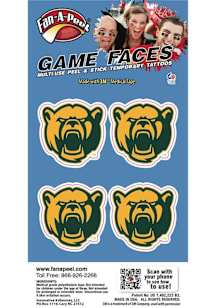 Baylor Bears 4pk Waterless Tattoo