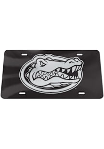 Florida Gators Black Silver on Black Car Accessory License Plate