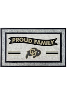 Colorado Buffaloes Proud Family 18x30 Door Mat